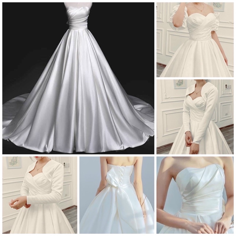 Đâm maxi mặc cưới được nhiều kiểu rất xinh MYMY05 - size S/M/L -MS171Y