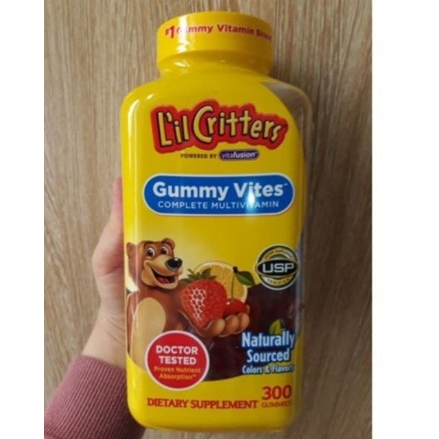 Kẹo gấu Gummy vites cho trẻ em 300v