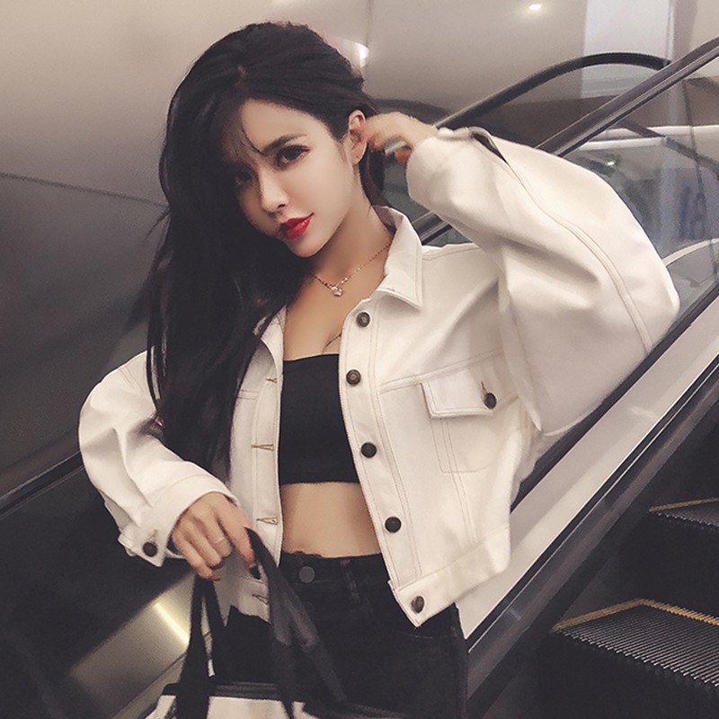 Ulzzang ( 얼짱) - ÁO KHOÁC DA NỮ CỰC XINH (CHẤT BAO ĐẸP)