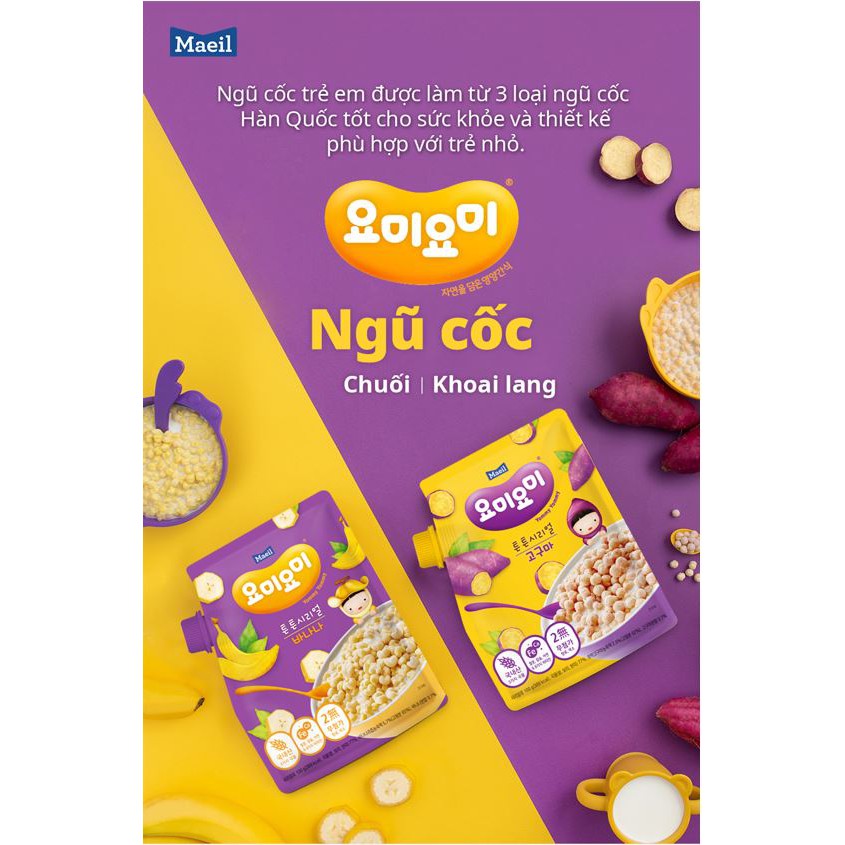 Ngũ cốc dinh dưỡng Yommy Yommy chính hãng Maeil Hàn Quốc