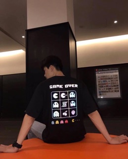 🔥Áo Thun Tshirt Form Rộng Game Over Icon