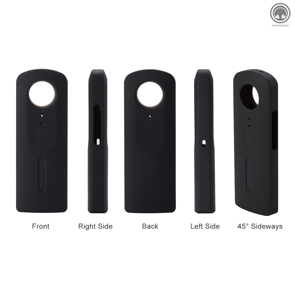 ANDOER Ốp Silicon Bảo Vệ Camera Ricoh Theta V 360 Độ