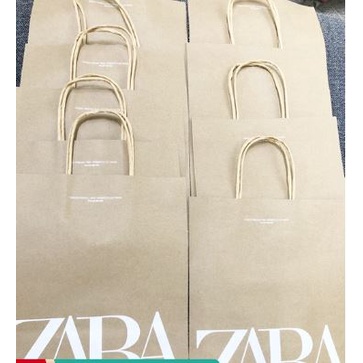 COMBO MUA LẺ GIÁ SỈ Túi giấy Zara chính hãng size S-M-L-XL túi đẹp giá tốt
