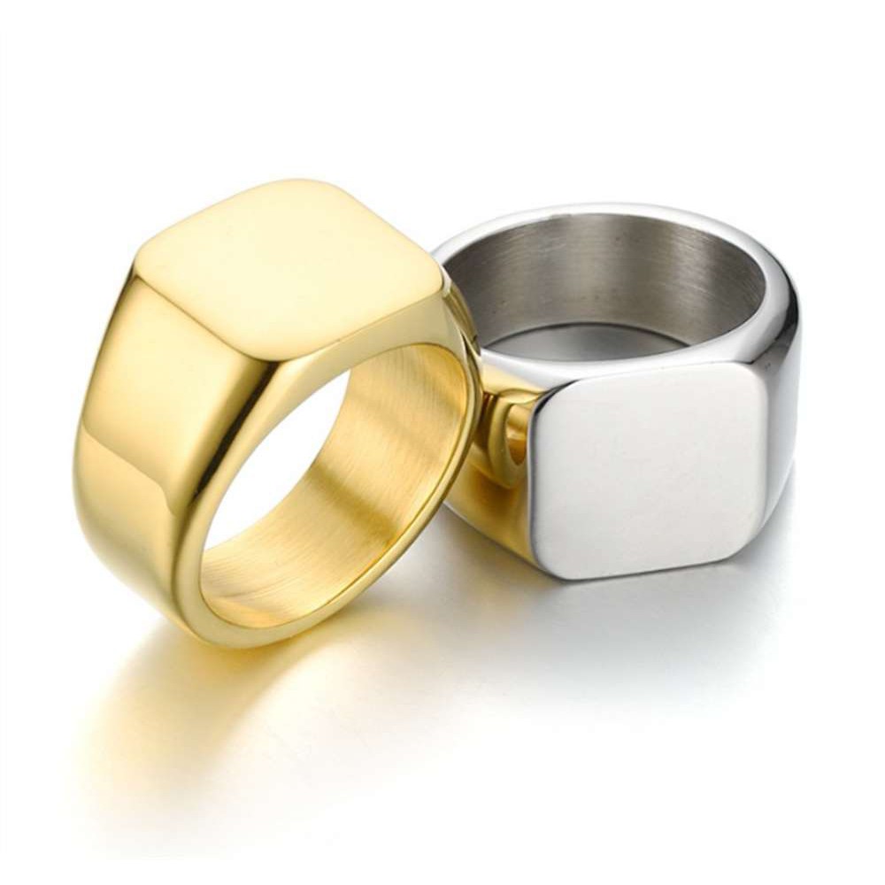 Nhẫn Nam Thép Titan Tráng Gương sd035