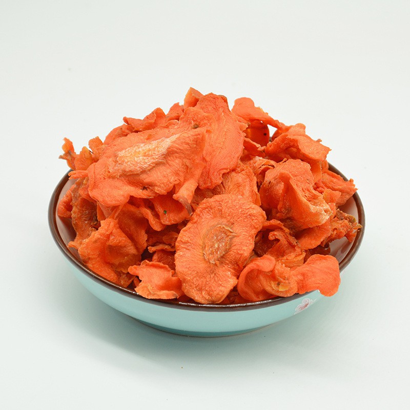 Cà rốt thái lát sấy lạnh - Trọng lượng 100 gram