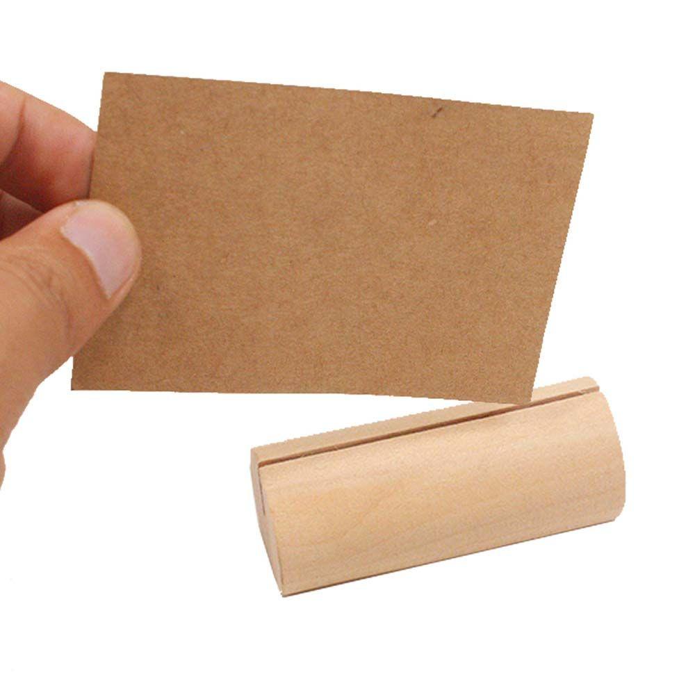 Giá Đỡ Biển Tên Bằng Gỗ Malcom Để Bàn Trang Trí Tiệc Cưới / Sinh Nhật