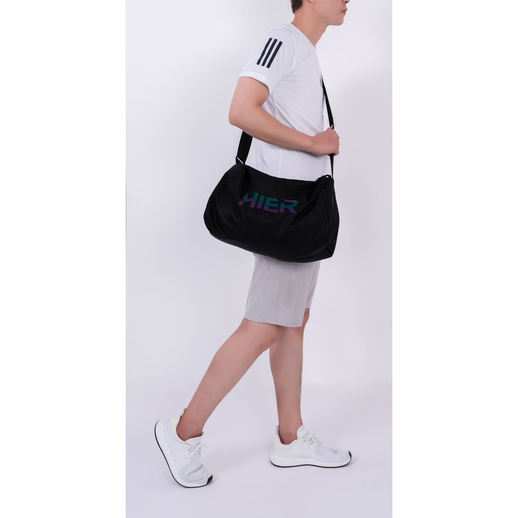 Túi Trống Du Lịch Thể Thao Tập Gym  Chính Hãng Hier Reflective Đeo Chéo Cỡ Nhỏ Chống Nước