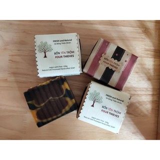 Xà bông thiên nhiên BỐN TÊN TRỘM/FOUR THIEVES SOAP handmade