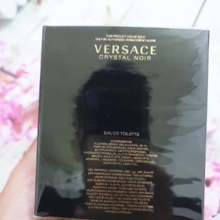 Nước Hoa Nữ Fullsize/Tester Versace Noir 90ml - [ Hàng ngoại┊ 𝓤𝓢𝓐 ]
