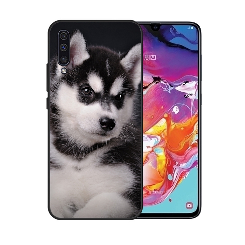 Ốp ĐiệN ThoạI HìNh Chó Husky Cho Samsung Galaxy A10 A30 A40 A50 A60 A70 M10 M20 M30