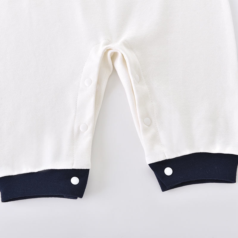 Áo Liền Quần Tay Dài Cho Bé Mới Sinh