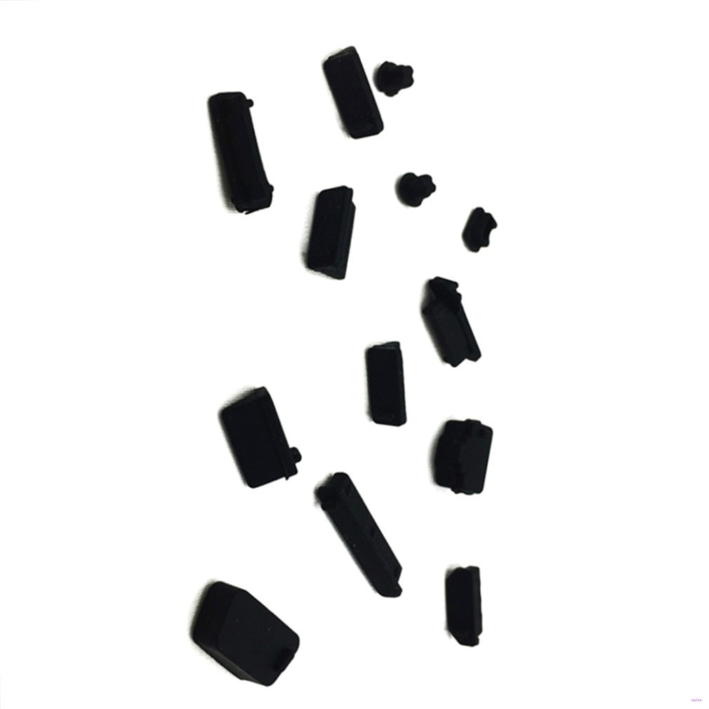 Bộ nút bịt cổng cắm laptop notebook chống bụi bẩn bằng silicone tiện lợi