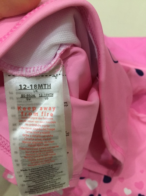 Bộ bơi bé gái auth