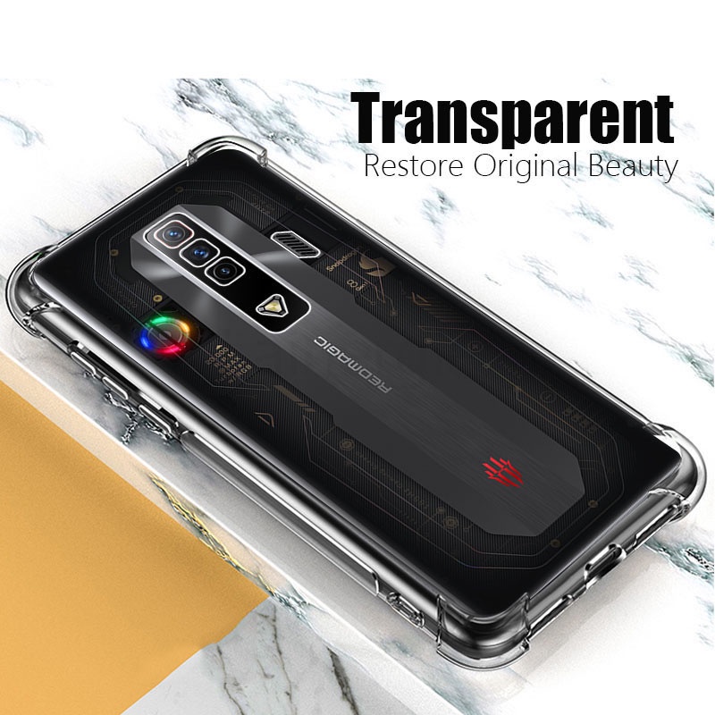 Zte Ốp Điện Thoại tpu gel Mềm Trong Suốt Chống Sốc Cho red magic 7 7s 6s 5s 5 6 pro