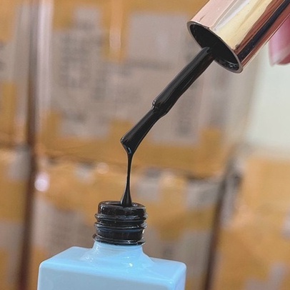 Sơn gel b281 2 màu đen trắng siêu mướt sơn trắng sơn đen B281