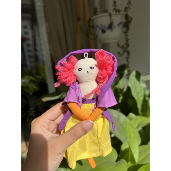 Hằng Nga tóc đỏ dễ thương - Gấu Bông Đình May