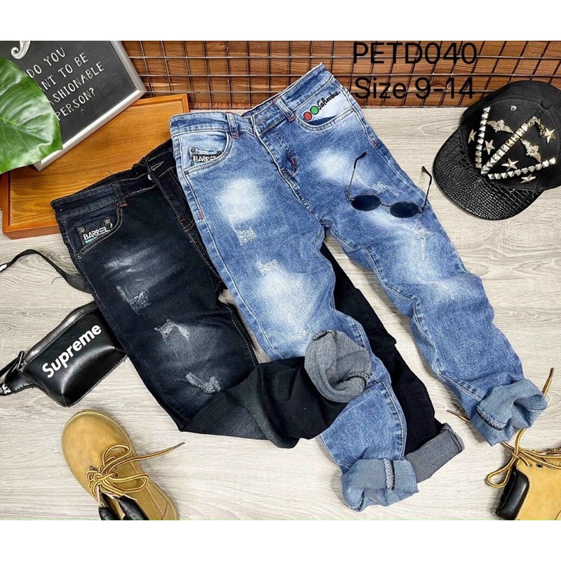 Jean dài cao cấp bé trai