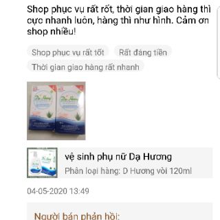 Dung dịch vệ sinh phụ nữ Dạ Hương