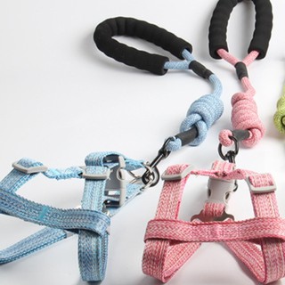 Dây Dắt Chó Mèo Đi Dạo- Đai Yếm Với Tay Cầm Có Đệm