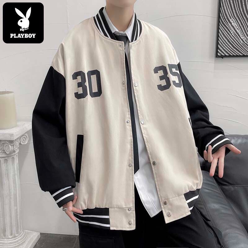 Áo Khoác Dù Nam Nữ Đều Mặc Được Kiểu Bomber Thêu Chữ Đơn Giản Phối Tay From Rộng Unisex