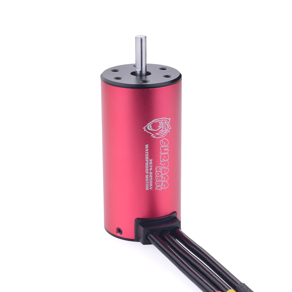 Động Cơ Không Chổi Than Chống Nước SURPASSHOBBY 3650 3660 3670 3674 Cho Xe Điều Khiển Tỉ Lệ 1 / 8 1 / 10 2S 3S