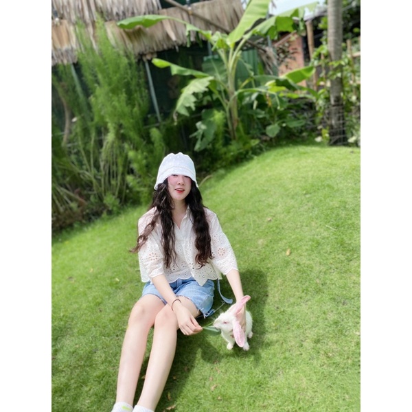 Áo ren baby doll xinh xắn thoáng mát phong cách hàn quốc năng động