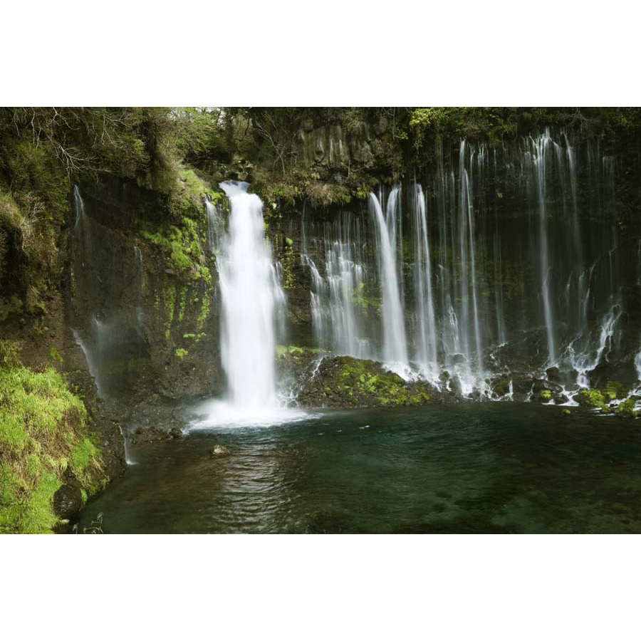 Tranh dán tường 3D cảnh thác nước hùng vỹ