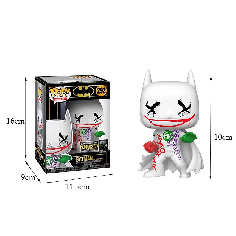 FUNKO POP DC Justice League Wonder Woman Superwoman  Batman Aquaman The Flash Model Vinyl Figure Collection Toys
