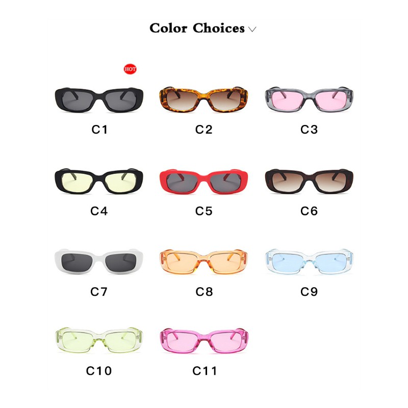 [HÀNG ORDER] Kính mát gọng vuông nhỏ phong cách thời trang cho nữ | BigBuy360 - bigbuy360.vn