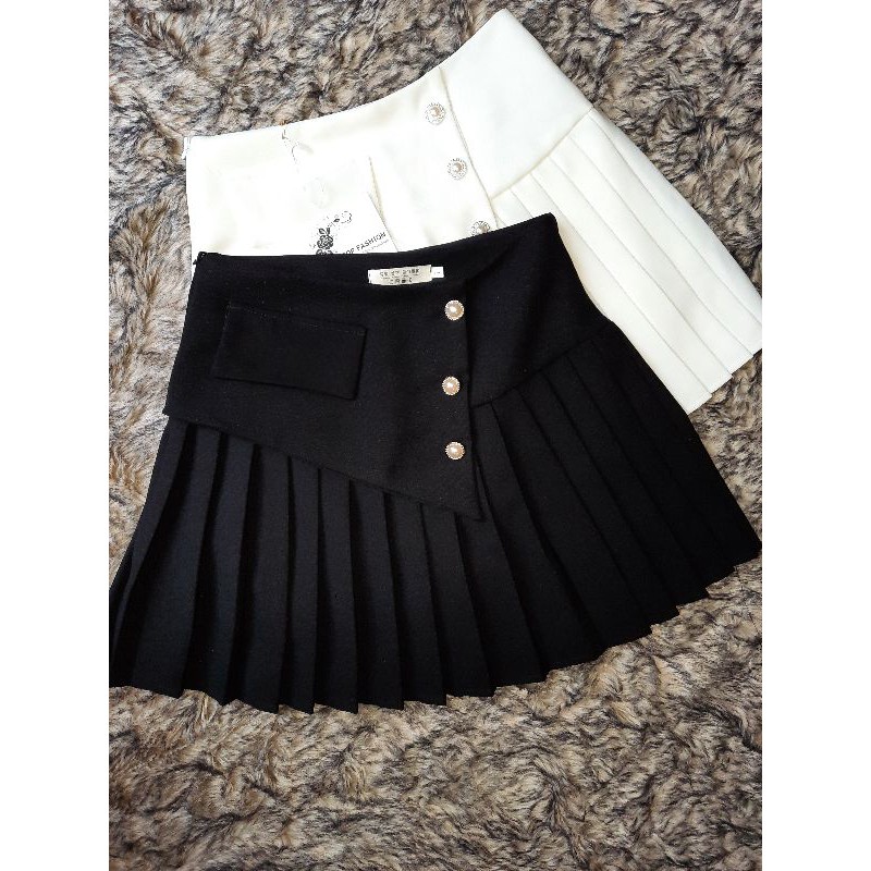 Chân Váy Xếp Ly 3 Khuy Đính Đá...149...Cao Cấp { Bán Sỉ } | BigBuy360 - bigbuy360.vn