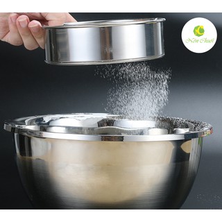 Rây bột/sàng bột inox 15cm/21cm