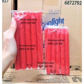 Đèn cầy sáp đỏ 10 cây