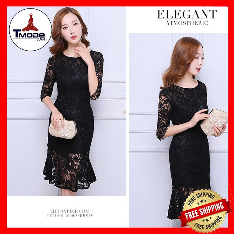 [VIDEO + ẢNH THẬT] ĐẦM REN CAO CẤP DỰ TIỆC CÓ SIZE XXL - ĐUÔI CÁ TAY LỠ SANG TRỌNG | BigBuy360 - bigbuy360.vn