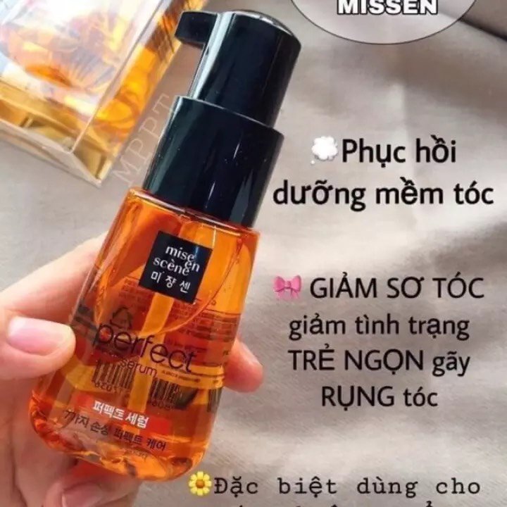 [MẪU MỚI 80ML] Tinh chất dưỡng tóc Miseen Scene Perfect Serum