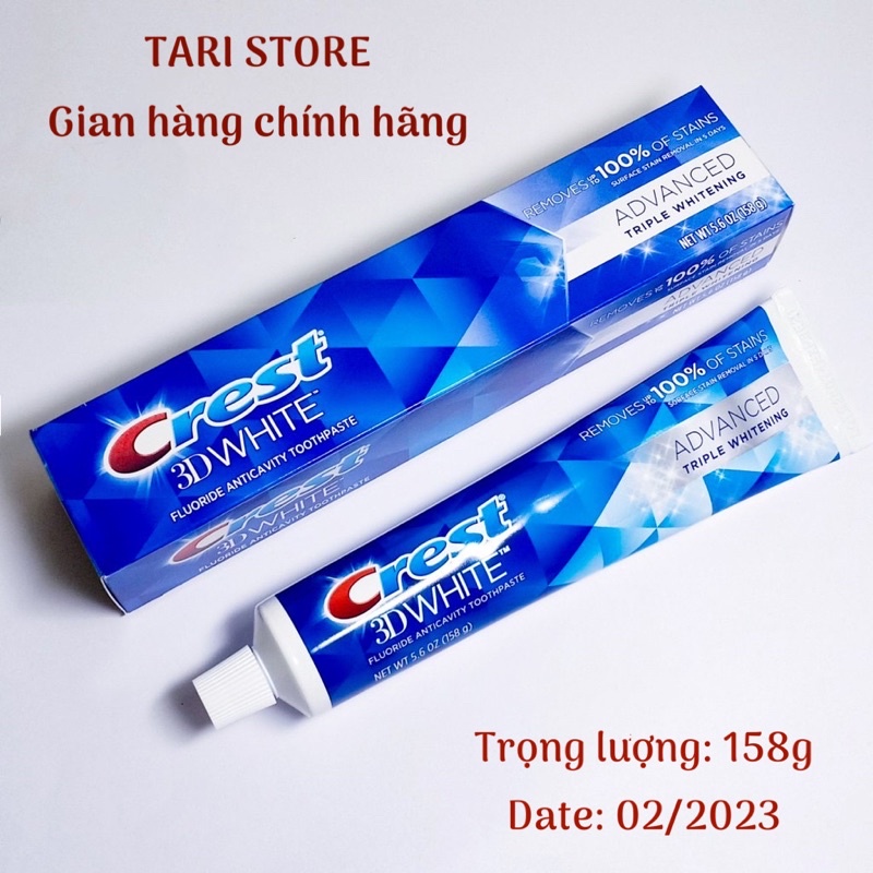 Kem Đánh Răng Crest 3D White Luxe Glamorous White