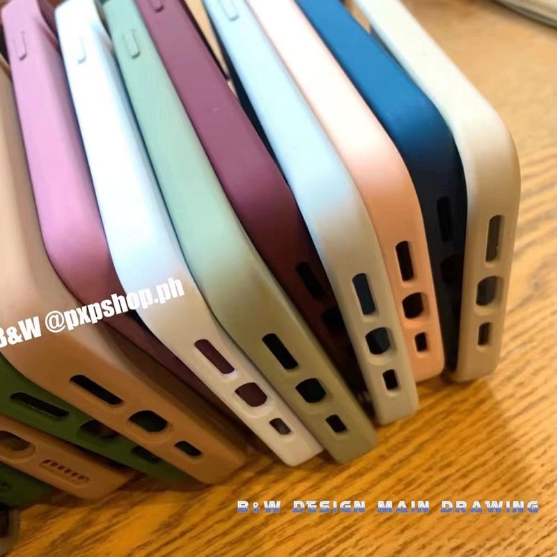 Ốp Điện Thoại Silicone Mềm Nhiều Màu Sắc Thời Trang Cho IPhone 13 13ProMax 12 11 Pro MAX IX XS MAX 7 8 Plus