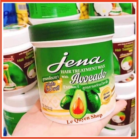 Kem ủ tóc Bơ Jena Avocado Hair Treatment Wax Thái Lan 500ml