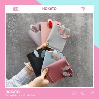 Ví nữ nhỏ gọn bỏ túi mini cao cấp cầm tay đựng tiền cute HOKATO STORE VD214