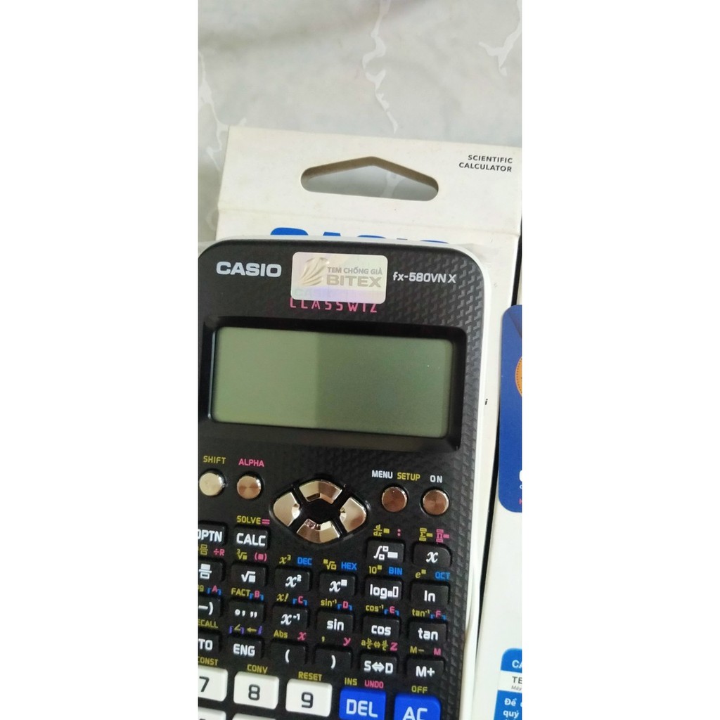 MÁY TÍNH CASIO FX 580VNX – DÒNG MÁY TIÊU CHUẨN MỚI VỚI CÔNG NGHỆ MÀN HÌNH LCD BẢO HÀNH 7 NĂM