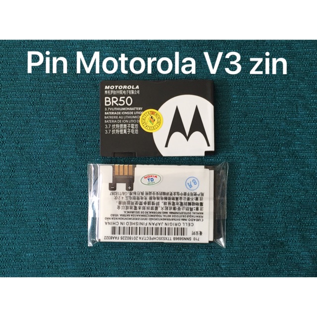 Pin Motorola V3,V3i zin