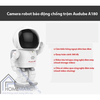 Camera robot chống trộm Audube A180