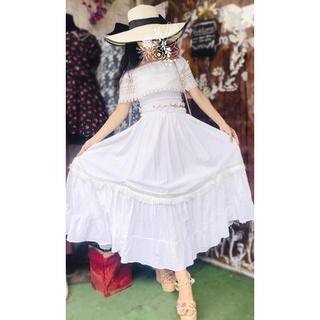 Áo croptop xô trắng Thái.