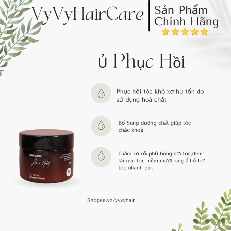 Ủ Phục Hồi As a Habit VyVyHairCare