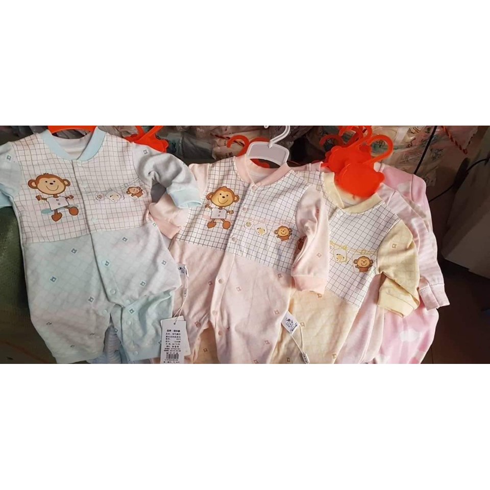 Bodysuit Body cotton dài tay