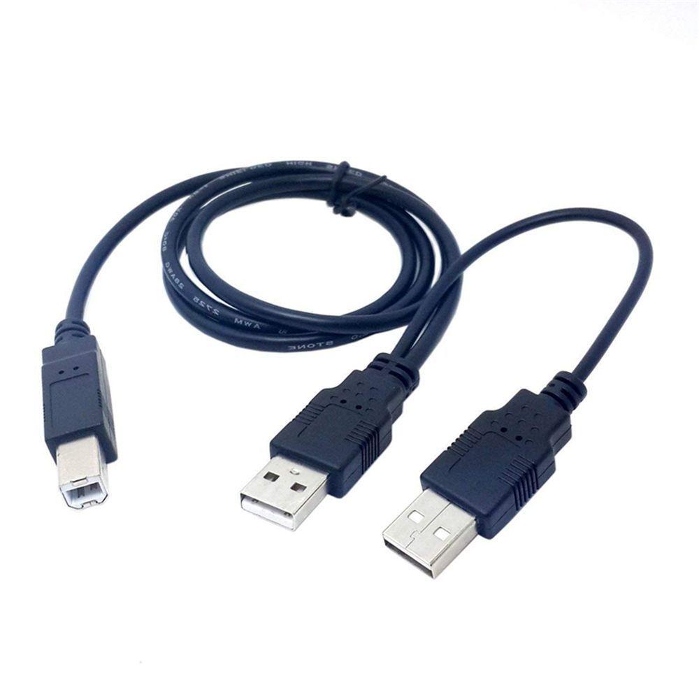 Cáp Dữ Liệu 80cm Hai Cổng USB 2.0 Tiêu Chuẩn B