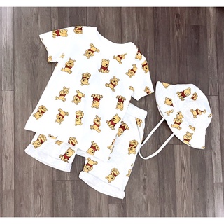 Vnxk set gấu pooh 3chi tiết