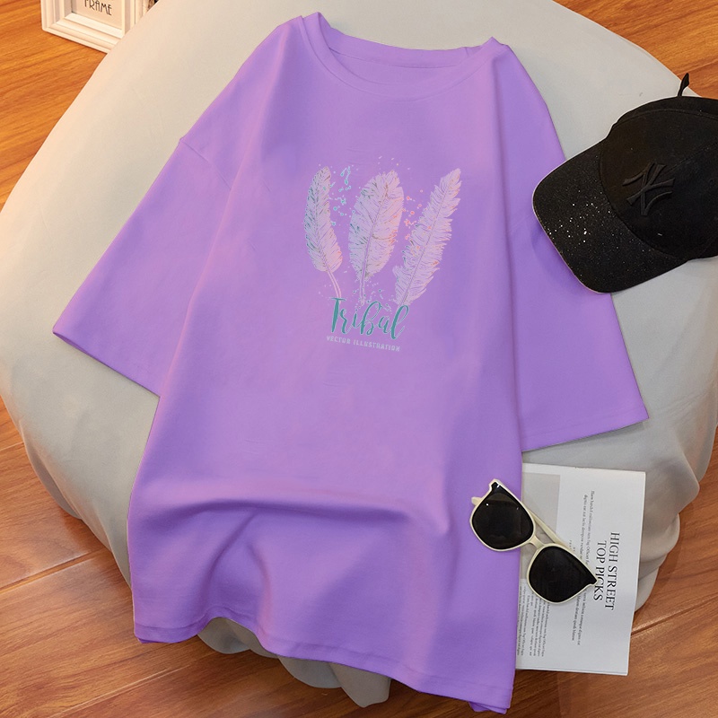 NRVP Áo thun tay ngắn cổ tròn plus size 5XL