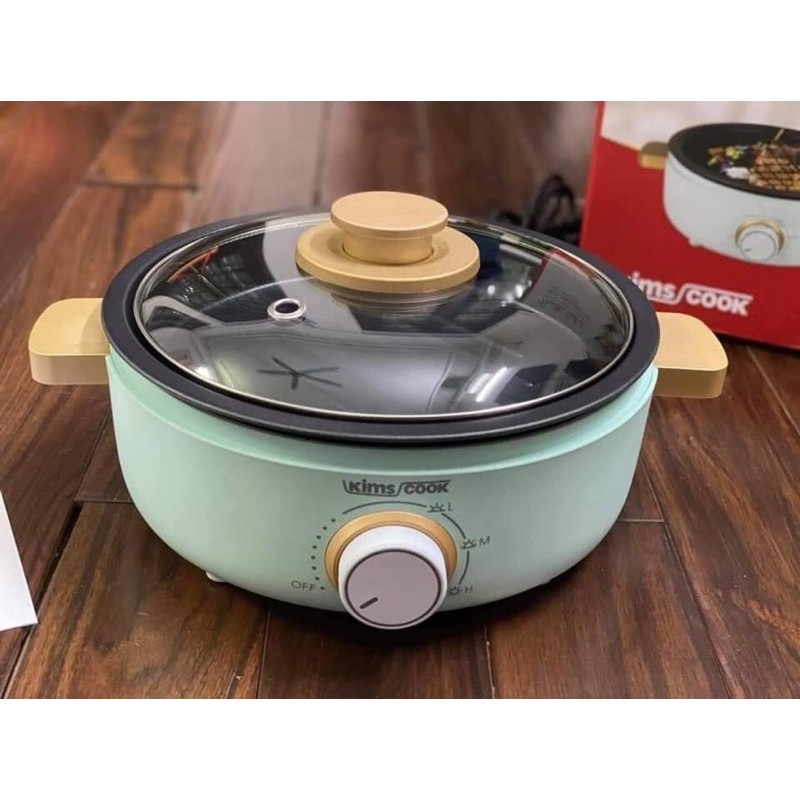 Nồi lẩu nướng đa năng 2.5 lít Kimscook (quà tặng Lg)