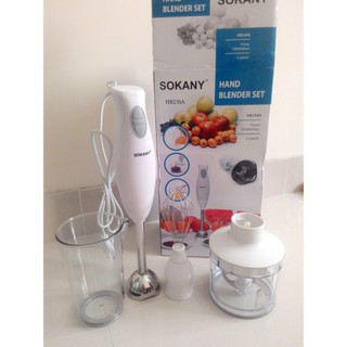 Máy xay cầm tay 2 tốc độ Sokany HB230A