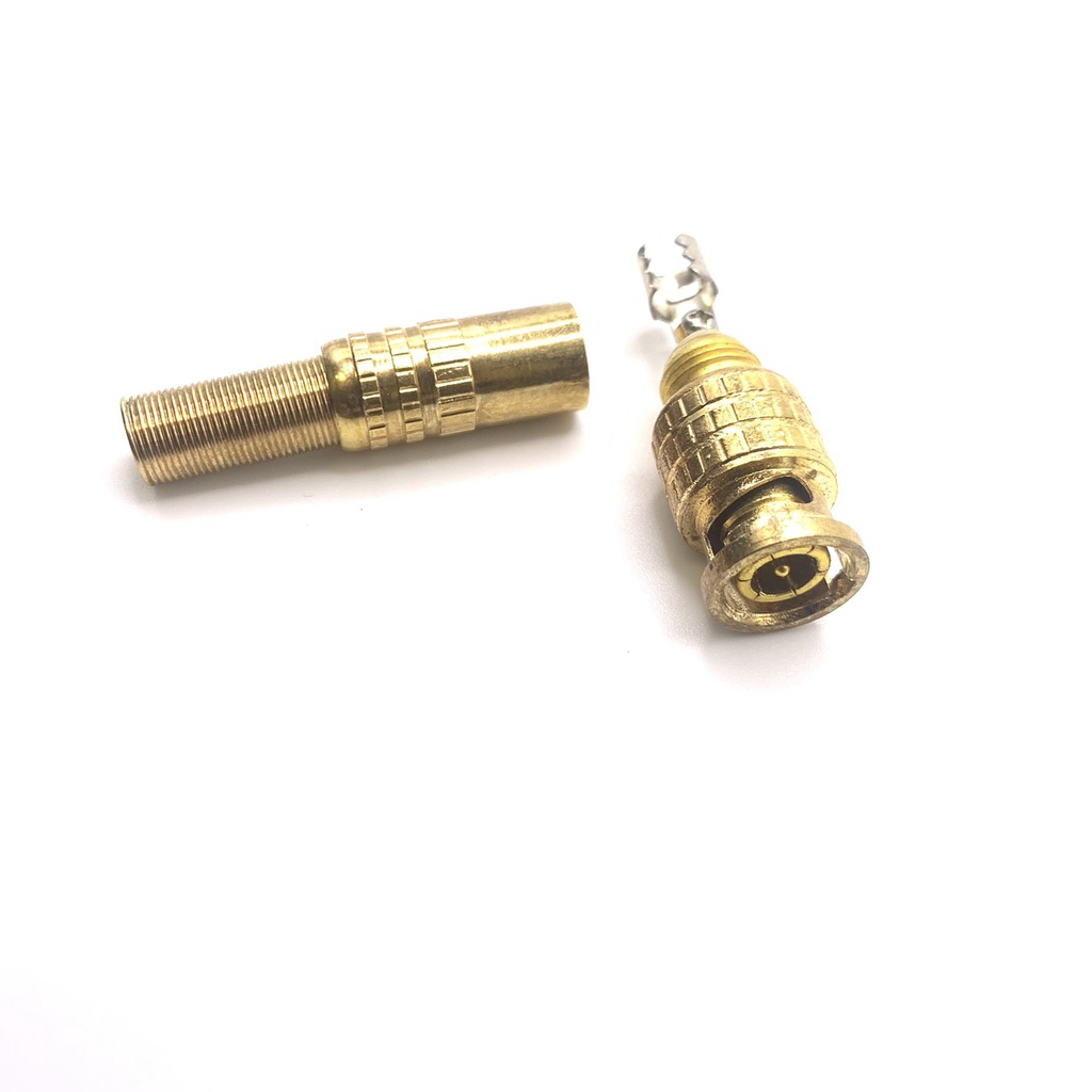 Jack BNC Lò Xo Lõi Đồng TNS-01 Giá Tốt - Jack Camera Chuyên Dụng - Jack BNC Lỗi 1 Đổi 1 Trong 7 Ngày